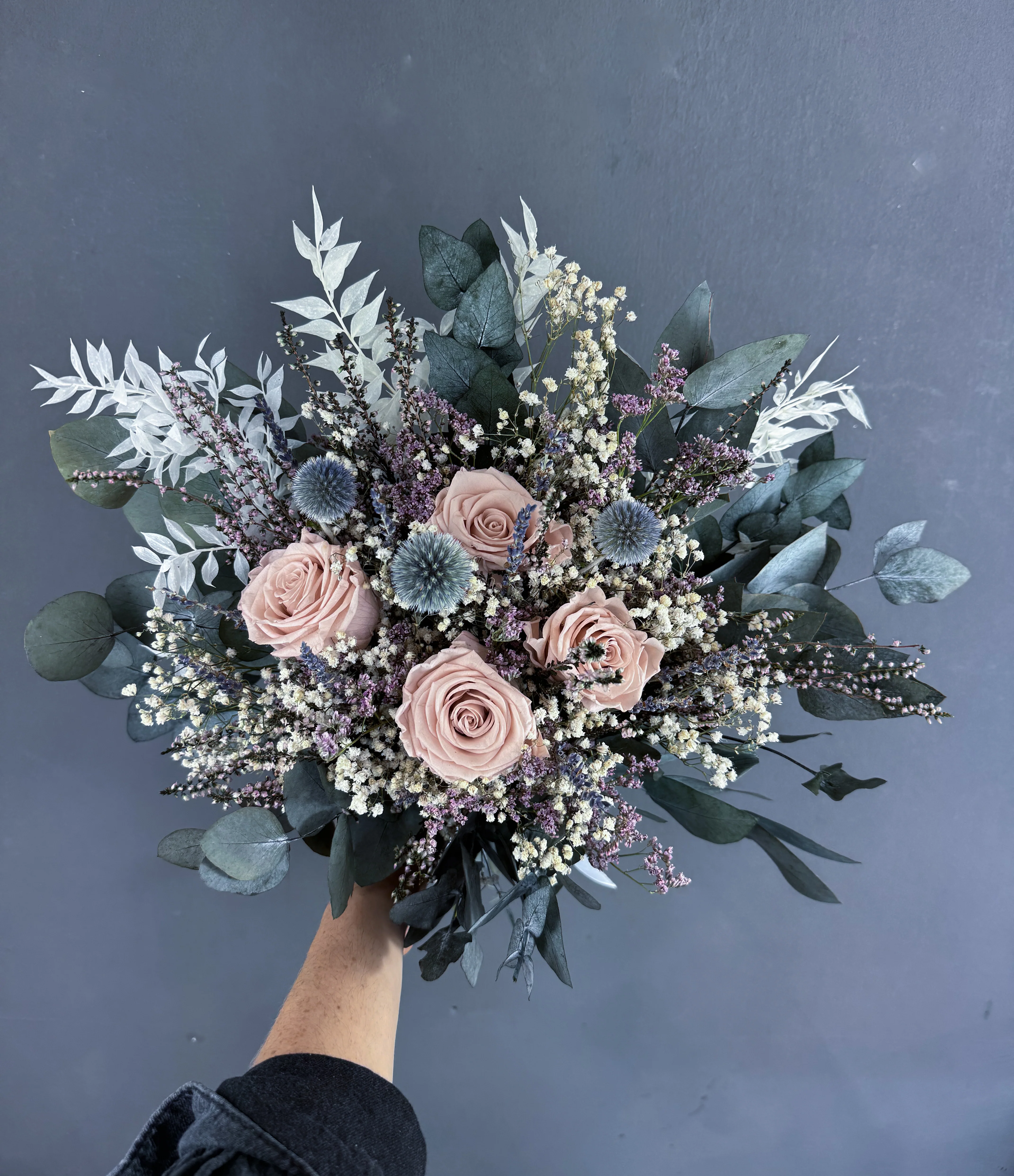 Cleo Dried Flower Bridal bouquet