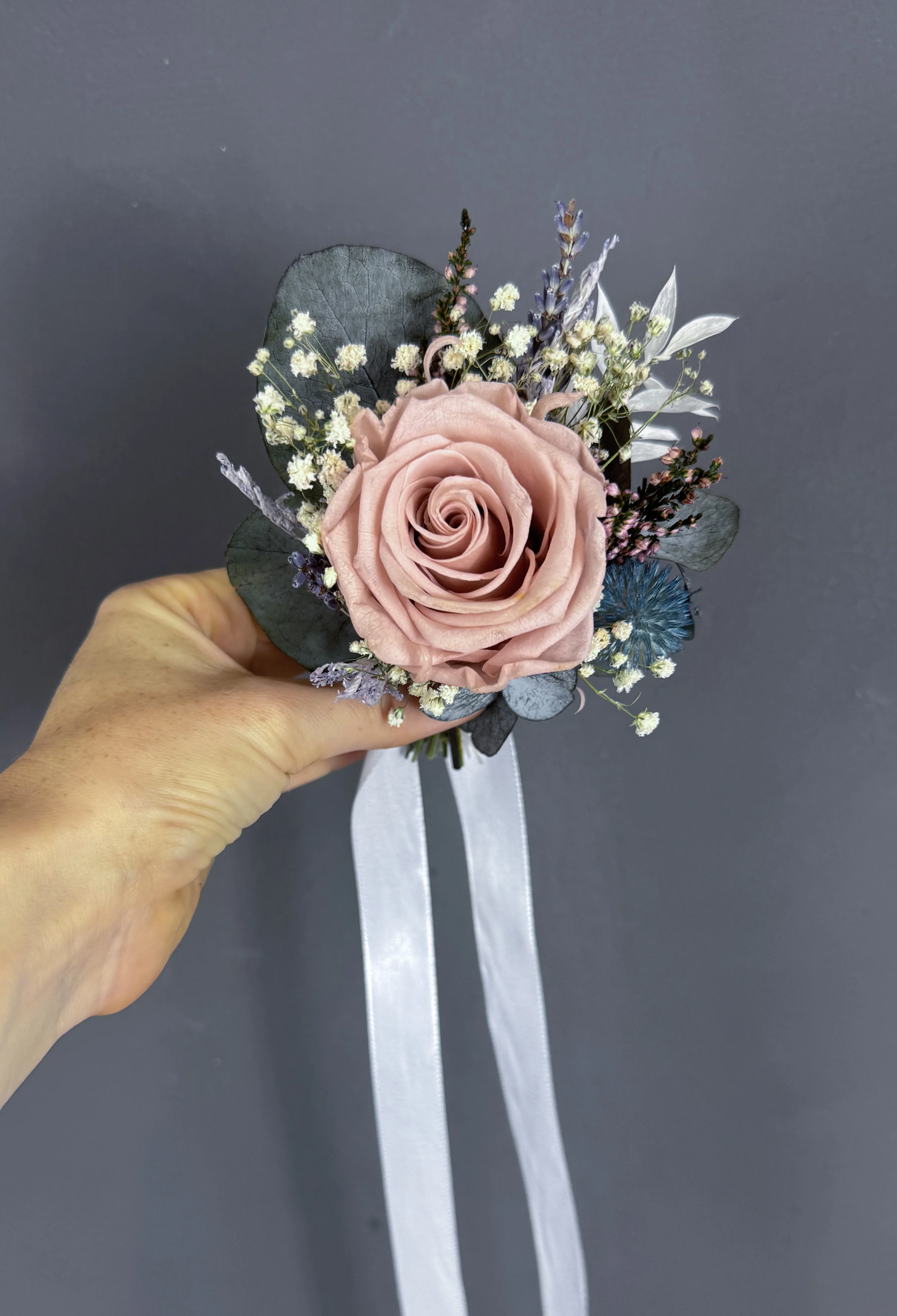 Cleo wrist corsage