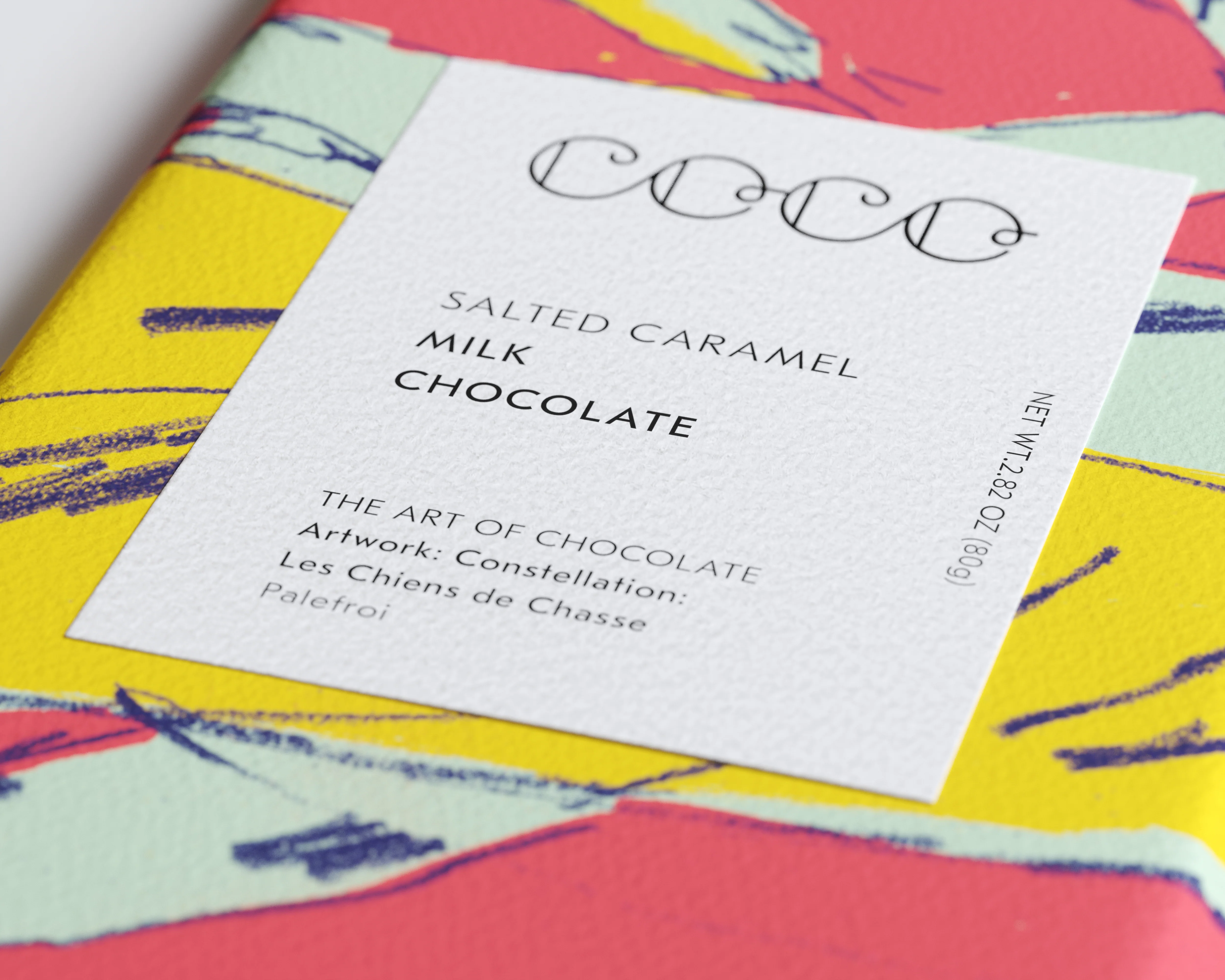Coco Chocolatier Salted Caramel Chocolate Bar - Image 3