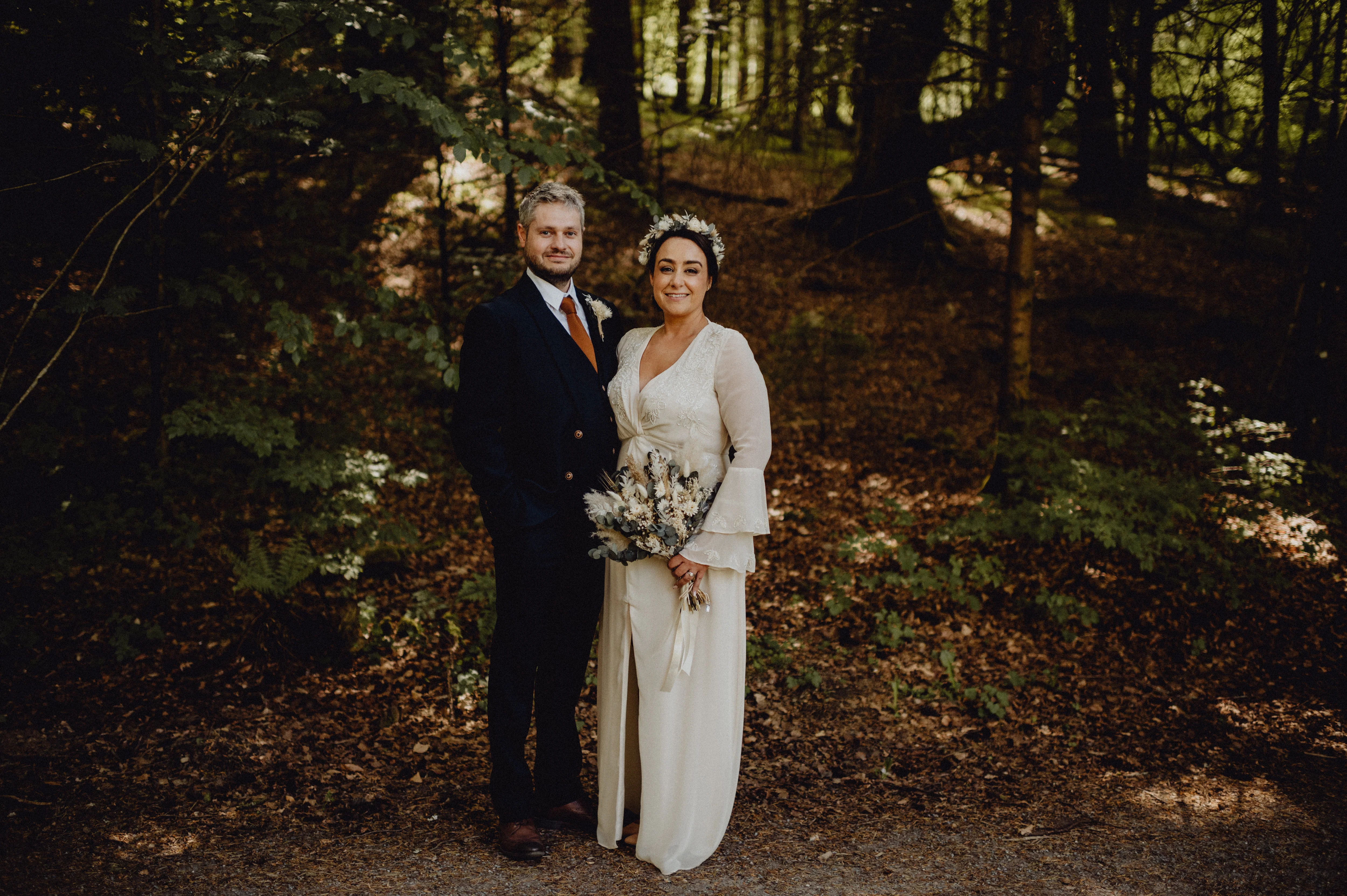 Darla dried bridal bouquet - Image 2