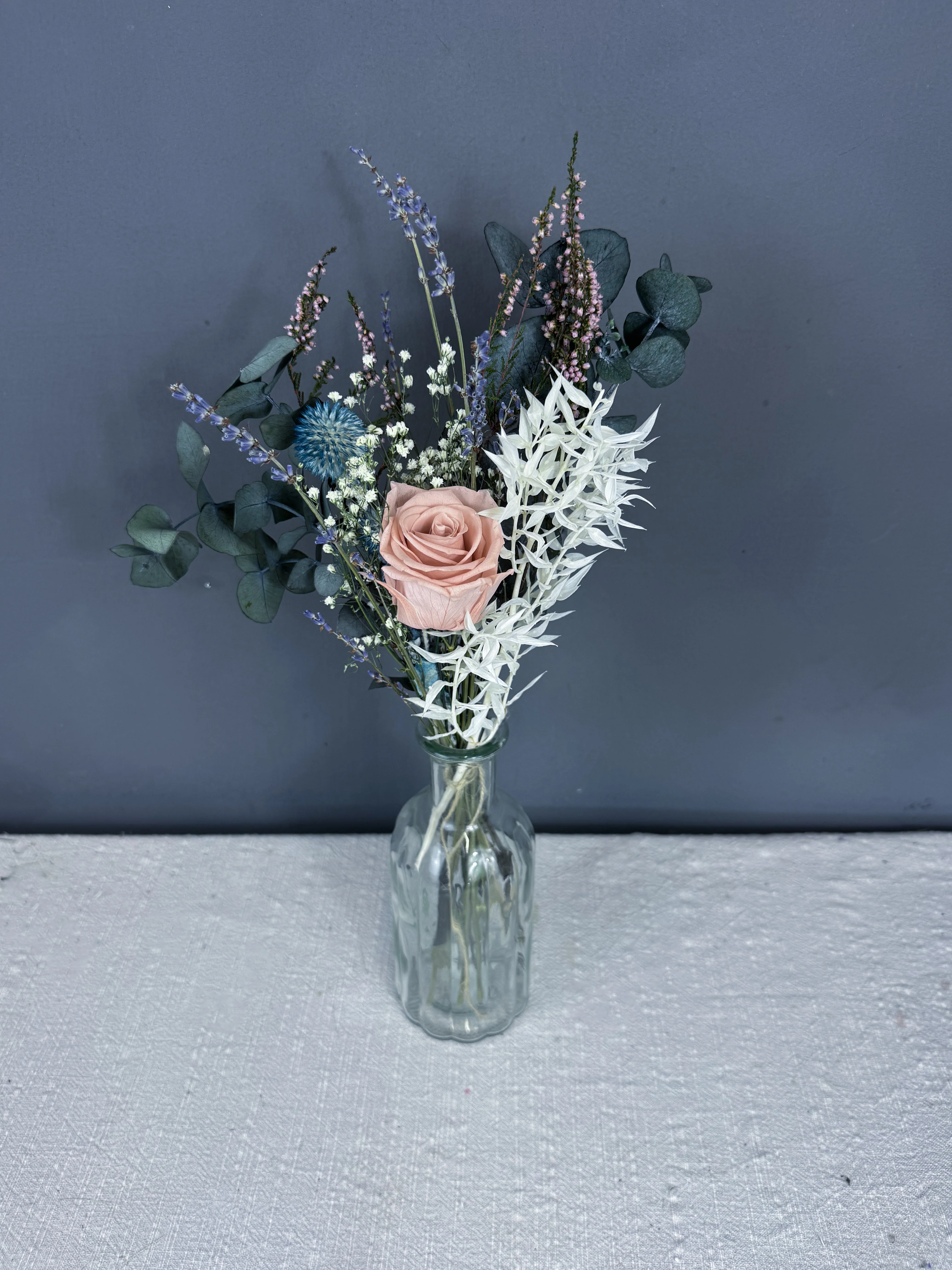 Dried flower wedding centrepieces / bottle size - Image 3