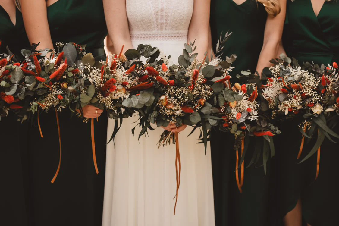 Elora dried flower bridal bouquet - Image 2