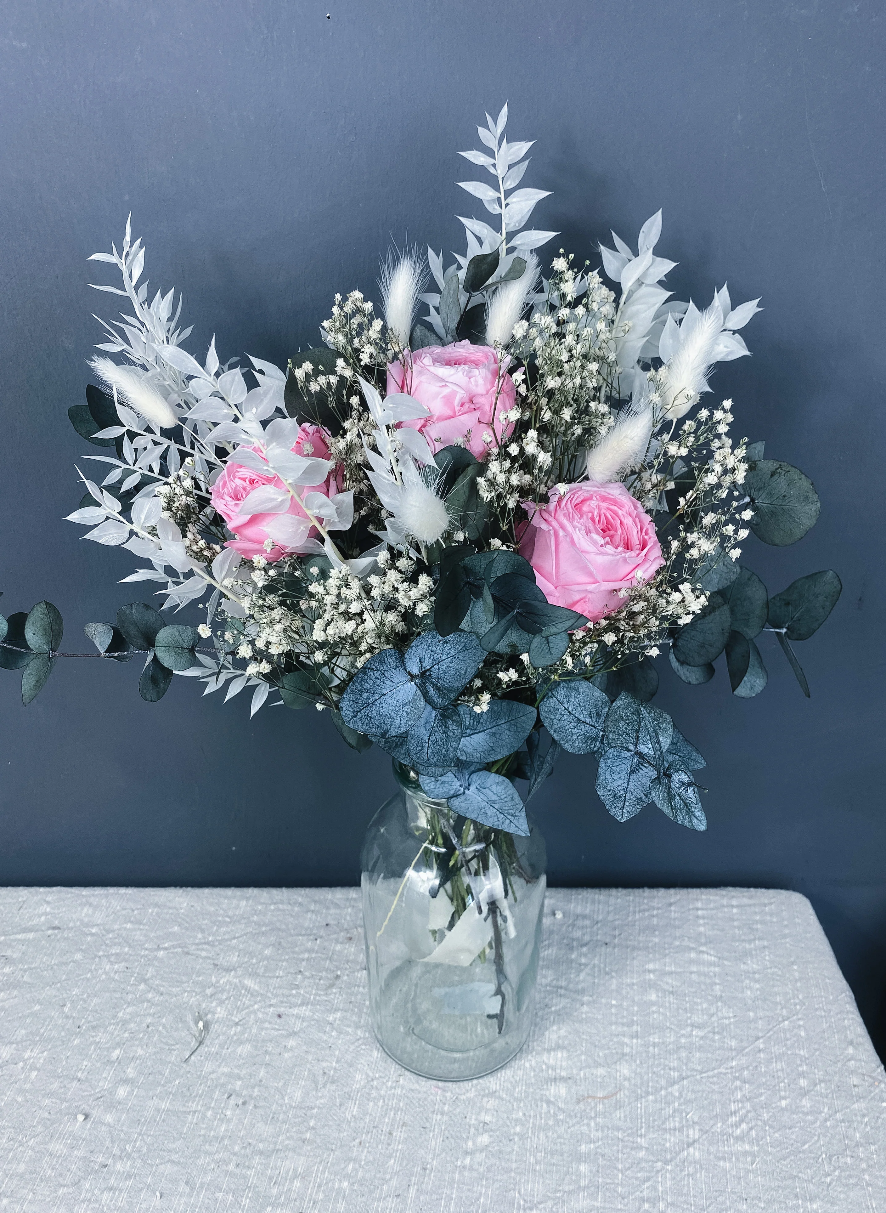 Evie Preserved Peony Bouquet - Image 3