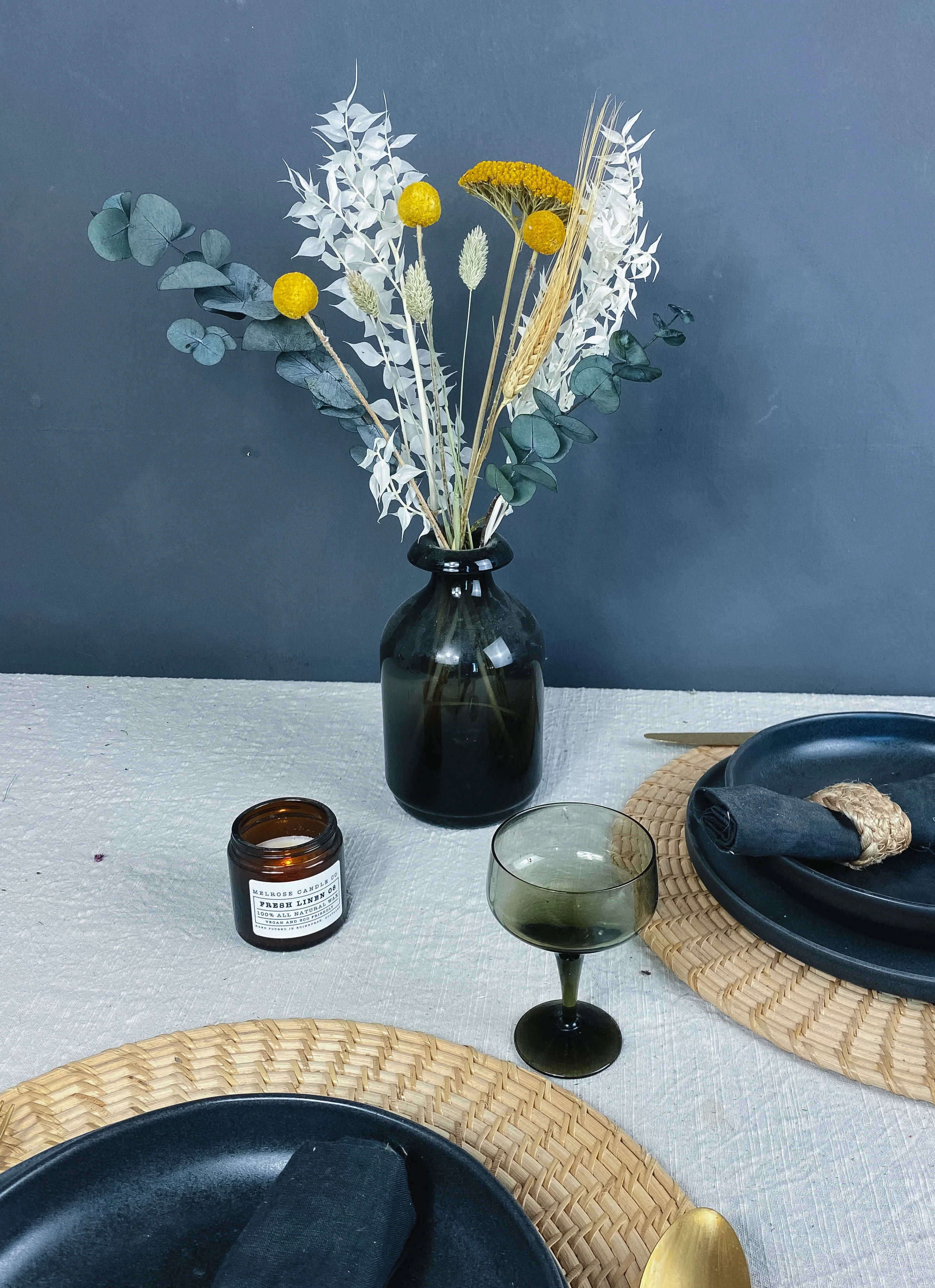 Flora Dried Flower Mini Arrangement - Image 4