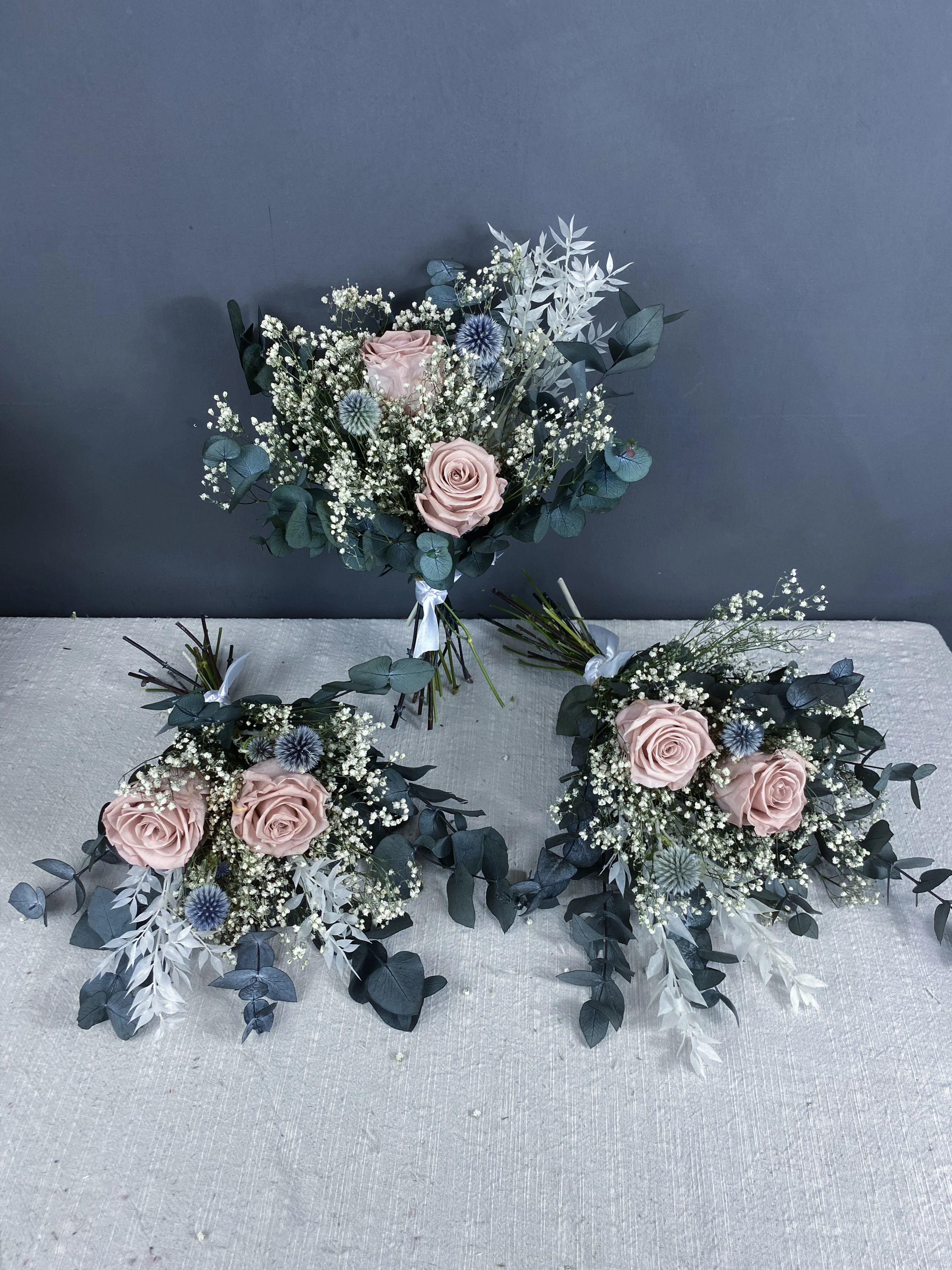 Elodie dried bridesmaid bouquet - Image 2