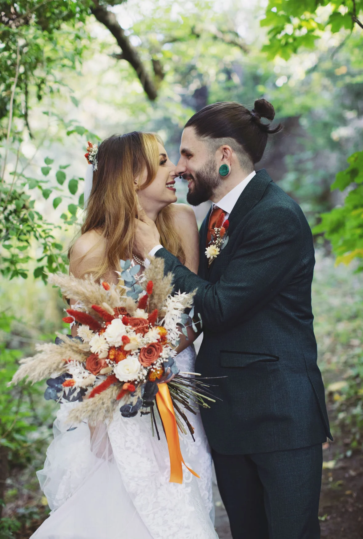Marla dried bridal bouquet - Image 3