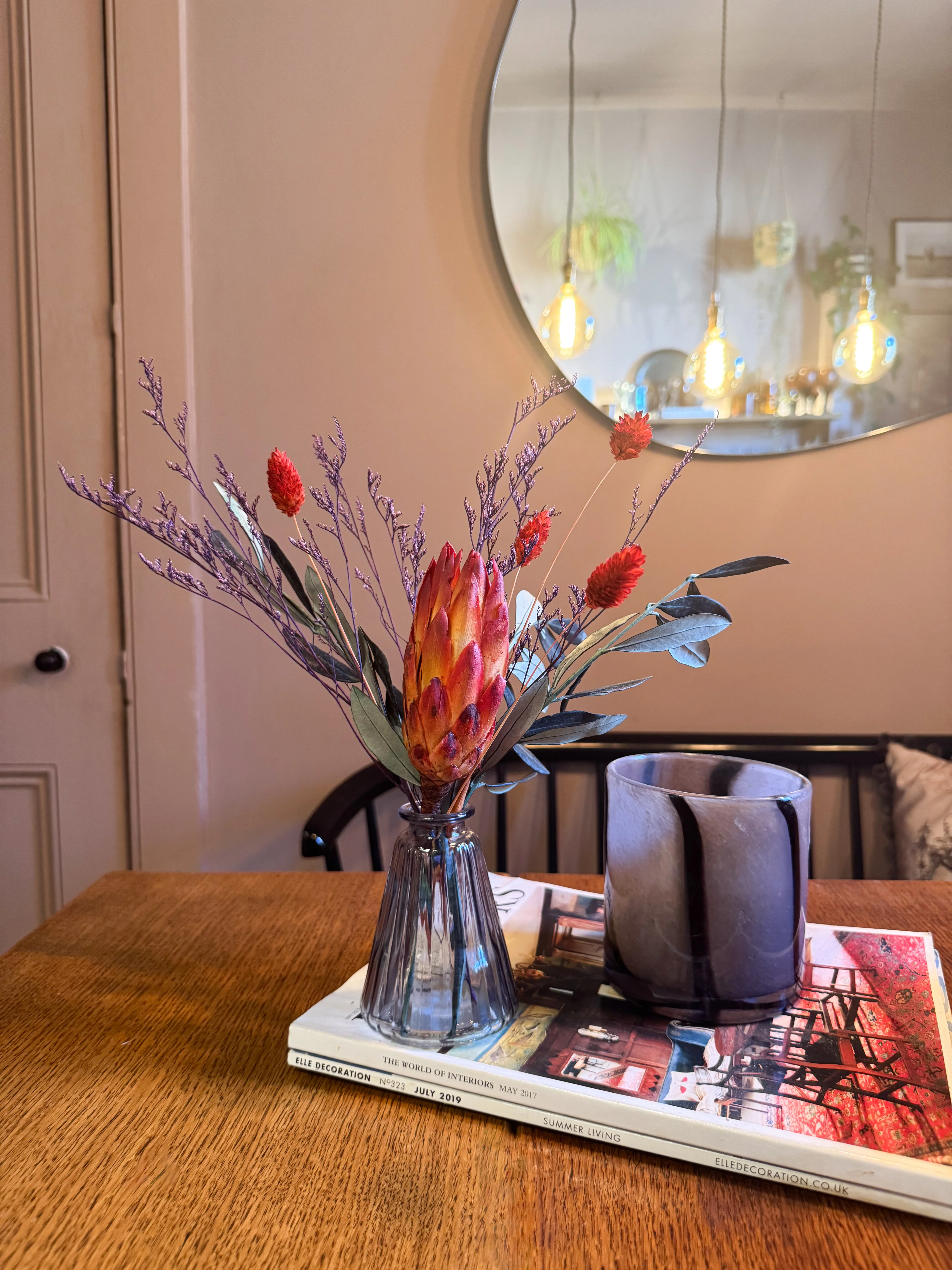 Opal dried flower mini bouquet - Image 3
