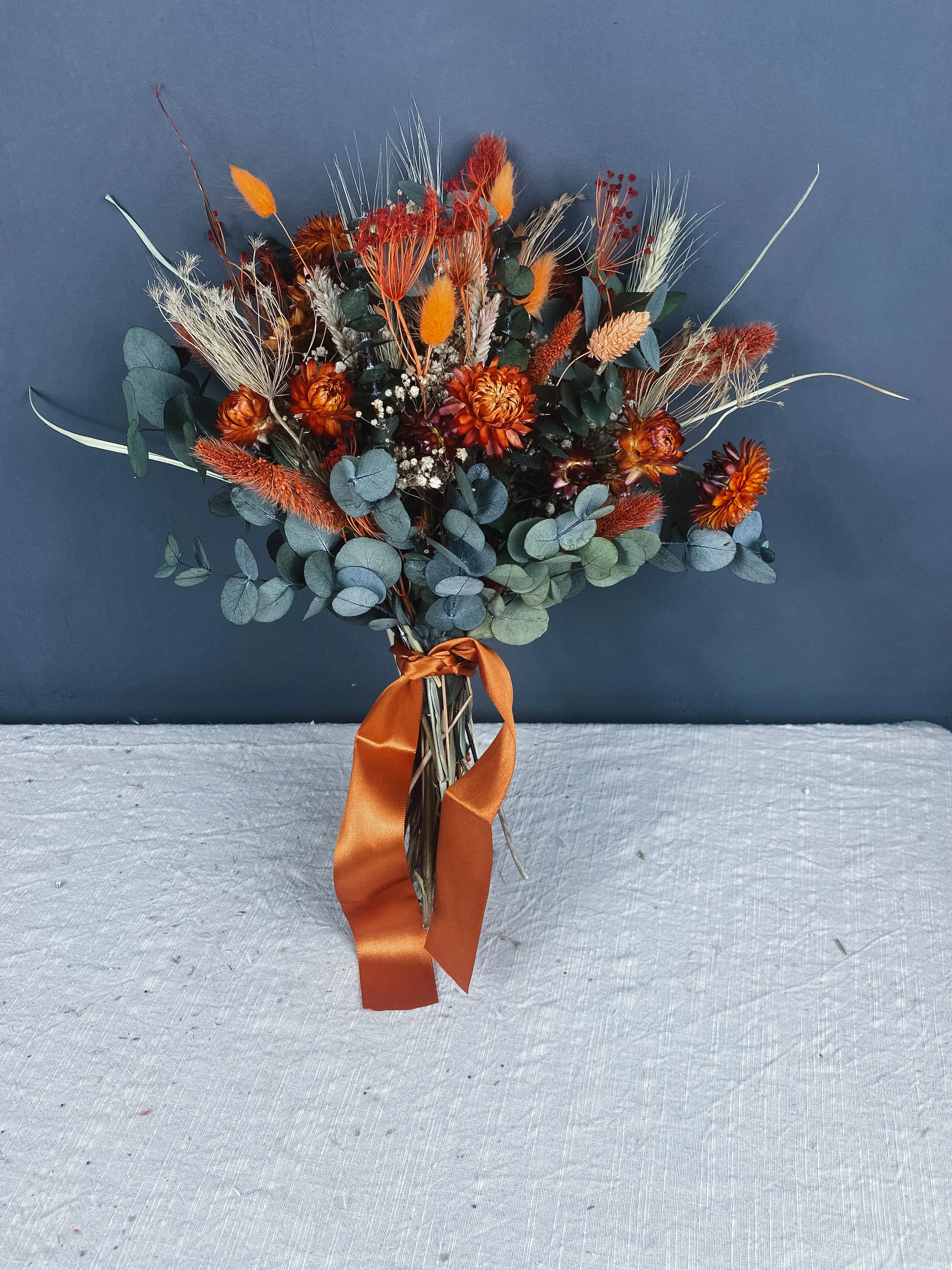Sara dried flower bridal bouquet - Image 2