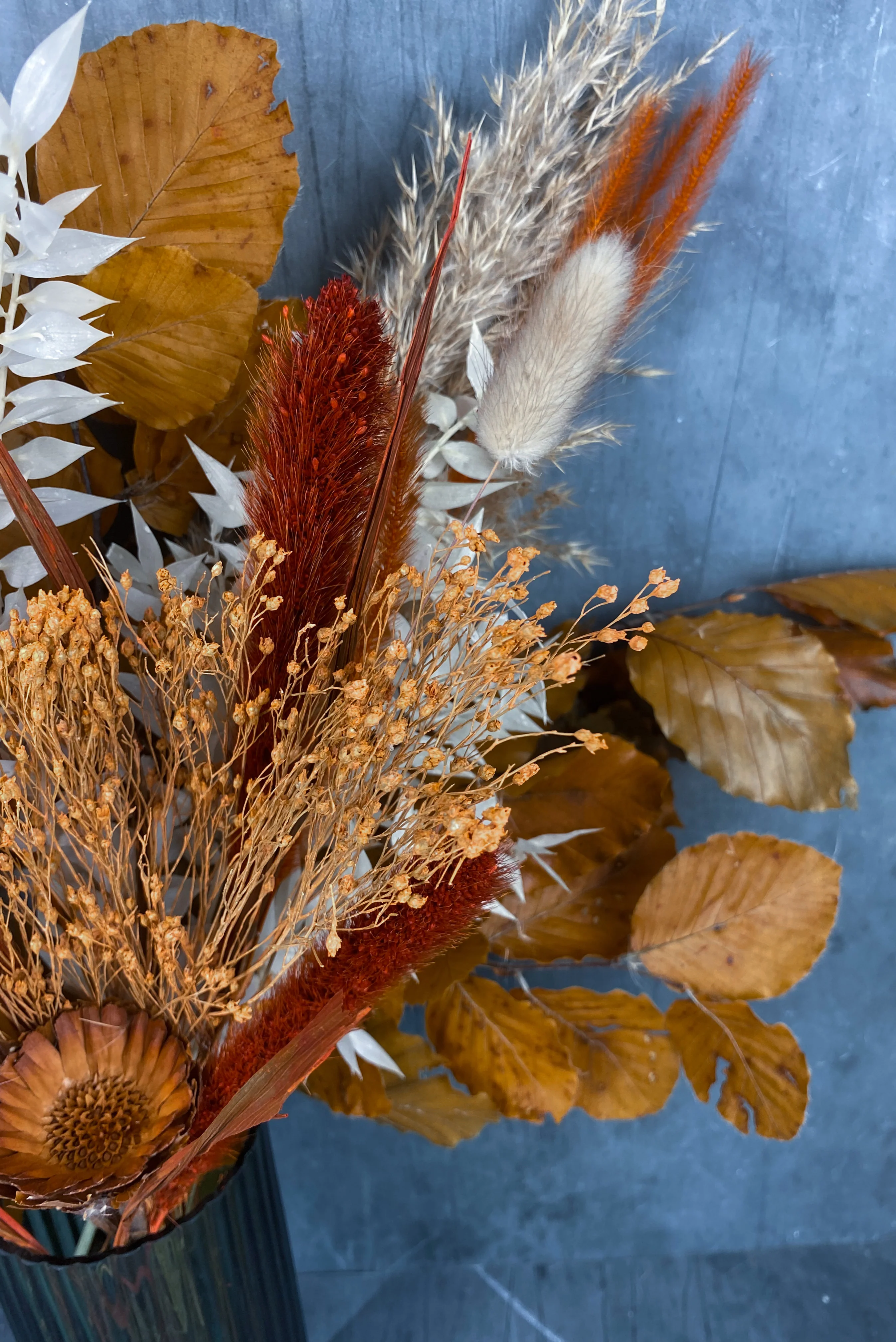Viola dried flower bouquet - Image 3